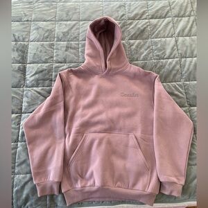 NWOT Comfrt Minimalist Hoodie in Orchid sz XS!